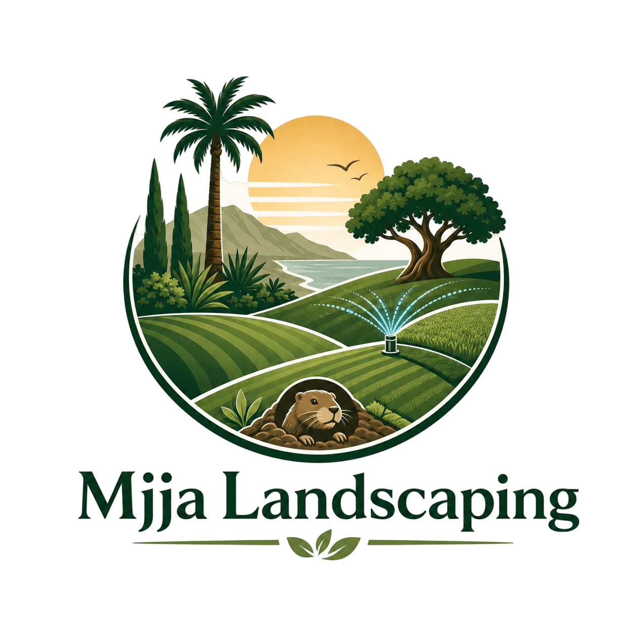 Mjja Landscaping logo